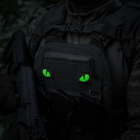 Нашивка M-Tac Tiger Eyes Laser Cut (пара) Ranger Green/Green/GID - зображення 6