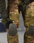 Тактические штаны с кевларовыми вставками и наколенниками M мультикам (87105) - изображение 8
