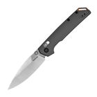 Нож складной Kershaw Iridium (длина: 200 мм, лезвие: 86 мм), серый