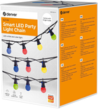 Inteligentna listwa oświetleniowa Denver Wi-Fi light party bulbs 15 szt (SLP-515) - obraz 4