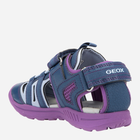 Підліткові сандалії для дівчинки Geox J826ZA05015-C4040 35 Синій/Фіолетовий (8058279215221) - зображення 3