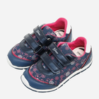 Buty sportowe dla dziewczynki Geox B8233A0QB54-C4117 26 Granatowy/Różowy (8058279233935) - obraz 2