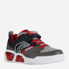 Дитячі кросівки для хлопчика Geox J35GVA011FE-C0051 34 Сірий/Червоний (8056206077218) - зображення 2