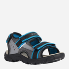 Дитячі сандалії для хлопчика Geox J1524A014CE-C2276 26 Сірий/Синій (8056206059115) - зображення 2