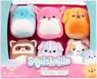 Набір м'яких іграшок Squishmallows Squishville Perfect Pals Squad 6 шт (0191726877042) - зображення 1