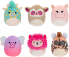 Zestaw maskotek Squishmallows Squishville Safari Squad 6 szt (0191726877028) - obraz 3