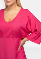 Блузка жіноча Karko B954 48 Яскраво-рожева (5903676006848) - зображення 5