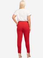 Spodnie slim fit damskie Karko Z695 42-44 Czerwone (5903676059219) - obraz 2
