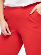 Spodnie slim fit damskie Karko Z695 42-44 Czerwone (5903676059219) - obraz 6