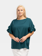 Блузка жіноча Karko BA018 42-44 Зелена (5903676057413) - зображення 1