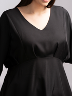 Блузка жіноча Karko BA033 52 Чорна (5903676075387) - зображення 6