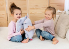 Іграшка для дітей InnoGIO GIOPlush GIO Rabbit Gray Cuddly GIO-822 (5903317816638) - зображення 6