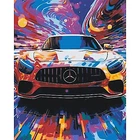 Картина за номерами Авто Мерседес 40*50 см Origami (LW3313)