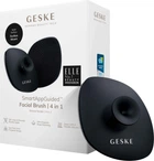 Щетка для лица GESKE Facial Brush 4 в 1 чёрная с держателем