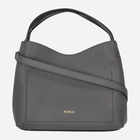 Torebka crossbody damska skórzana Furla Primula S Hobo WB00507BX00412269S90362269S Szara (8050597365077) - obraz 2