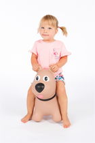 Дитячий стрибун Tootiny Hoppimals собака коричневий (5907630901729) - зображення 4