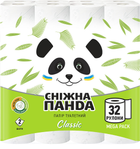Туалетний папір Сніжна Панда Classic 2 шари 32 рулони (4820183971593)