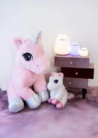 Zabawka dla dzieci InnoGIO GIOPlush GIO Unicorn Rosa Cuddly GIO-818 60 cm (5903317816508) - obraz 4