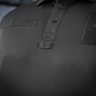 Тактическое поло M-Tac Elite Tactical Coolmax Black черное S - изображение 10
