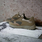 Тактичні кросівки пісок 3Д сітка олива Натуральна шкіра Win War 38 (25.5см) - зображення 2