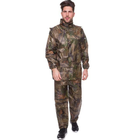 Костюм-дощовик з капюшоном тактичний 3XL комплект штани+куртка Камуфляж Ліс (D-2019091612) - зображення 1