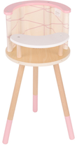 Krzesełko do karmienia Classic World Drewniane dla pluszowych lalek (6927049055485) - obraz 4
