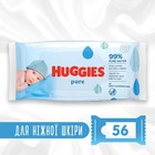 Дитячі вологі салфетки Pure 56 шт. - Huggies 56шт (594697-24982)