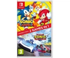 Sonic Mania (английская версия) + Team Sonic Racing (русские субтитры) Double Pack (Nintendo Switch)