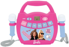 Odtwarzacz karaoke Lexibook Barbie Bluetooth Speaker z 2 mikrofonami (3380743103471)