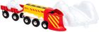 Lokomotywa Brio Train With Snow Plow (7312350336061) - obraz 2