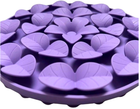 Килимок для повільного годування Confetti Dogs Flower & Leaves Lick Mat Фіолетовий 20 x 20 x 2 см (5744004180614) - зображення 2