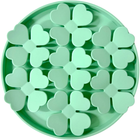 Килимок для повільного годування Confetti Dogs Lucky Clover Lick Mat Світло-зелений 20 x 20 x 2 см (5744004180676) - зображення 1