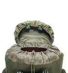 Водонепроникний туристичний рюкзак 80л з кріпленням MOLLE матеріал Oxford 1200D 80х39х22см Tacal-A4 Camouflage - зображення 2