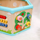 Interaktywny Drewniany Sześciokąt Tooky Toy Montessori Pudełko (6972633374398) - obraz 9