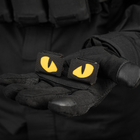 Нашивка Tiger M-Tac Laser Eyes Cut Black/Yellow/GID (пара) - изображение 7