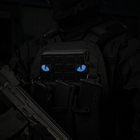 Нашивка Tiger M-Tac Laser Eyes Cut Black/Blue/GID (пара) - изображение 13