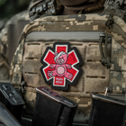 Нашивка Медвідь Pink/Black Paramedic M-Tac (вышивка) - изображение 3