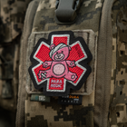 Нашивка Медвідь Pink/Black Paramedic M-Tac (вышивка) - изображение 8