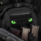 M-Tac нашивка Tiger Eyes Laser Cut (пара) Black/Green/GID - зображення 9