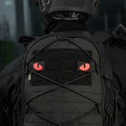 Нашивка Tiger M-Tac Laser Eyes Cut Black/Red/GID (пара) - изображение 10