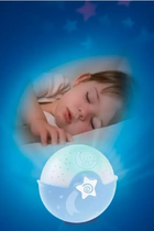 Lampka nocna Infantino B-Kids 3 w 1 granatowa (773554046274) - obraz 4