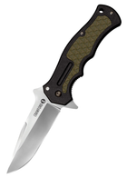 Ніж складаний Cold Steel Crawford 1, OD Green (CST CS-20MWC) - зображення 1