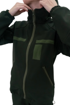 Куртка тактическая софтшелл М Олива, Хаки - изображение 5