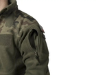 Кофта флисовая Helikon Infantry Jacket Heavy Fleece Woodland Olive Green size L - изображение 3