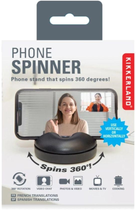 Підставка Kikkerland для Apple iPhone Spinner Black (0612615106857) - зображення 2