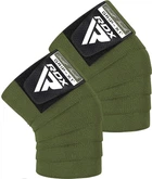Бінті на коліна RDX K1 GYM Knee Wraps Army Green