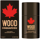 Dezodorant w sztyfcie dla mężczyzn Dsquared2 Wood Pour Homme Deo Stick 75 ml (8011003845743) - obraz 3