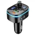 Автомобильный FM-трансмиттер модулятор Hoco E62 Fast PD20W+QC3.0 (18W 3A PD20W Bluetooth 5.0) - Черный