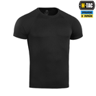 Летняя футболка M-Tac реглан потоотводящая Summer Black черная 2XL - изображение 3