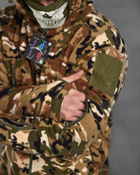 Фліска камуфляжна тактична флісування Мультикам флісова кофта для військових Multicam 3XL - зображення 3